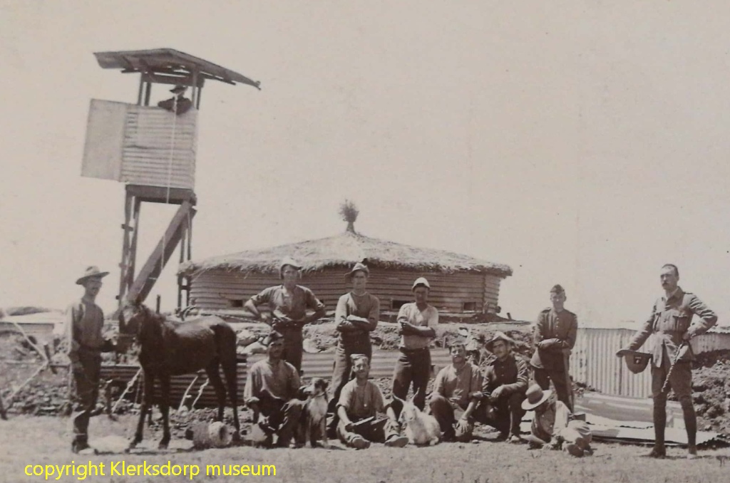 Klerksdorp British fort old photo